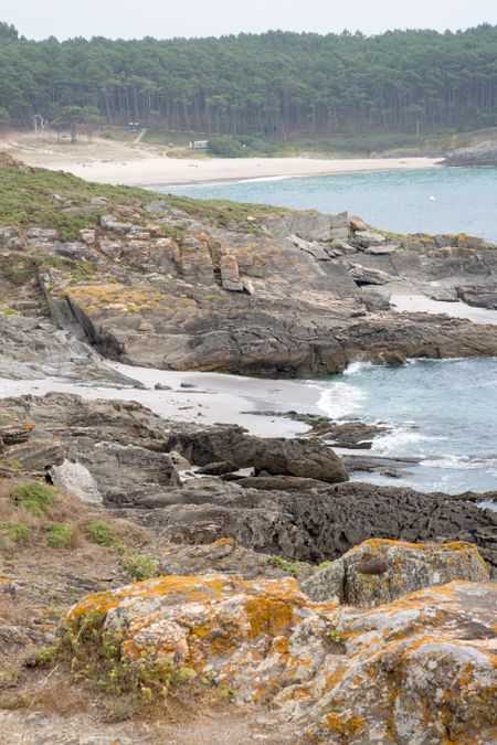 Beach in Galicia; Spain
