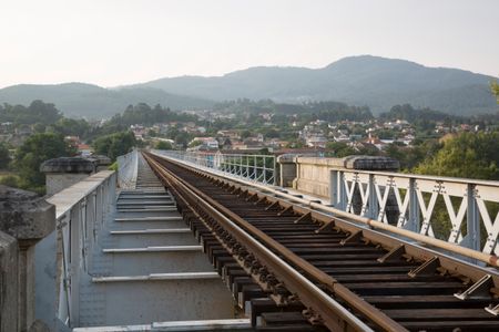 International Bridge between Spain and Portugal