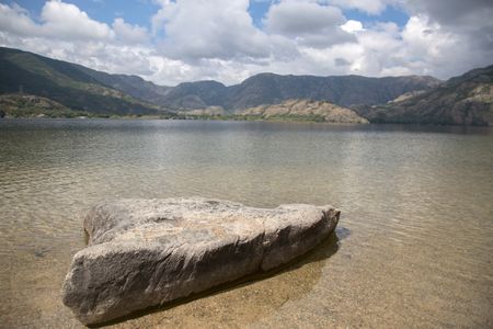 Lake in Spain