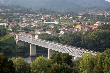 International Bridge in Galicia, Spain