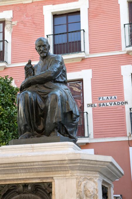 Montanes Statue (1923), Salvador Square, Seville; Spain