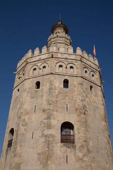 Torre de Oro Tower, Seville, Spain