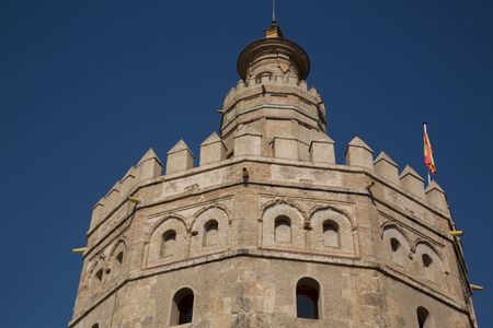 Torre de Oro Tower, Seville, Spain