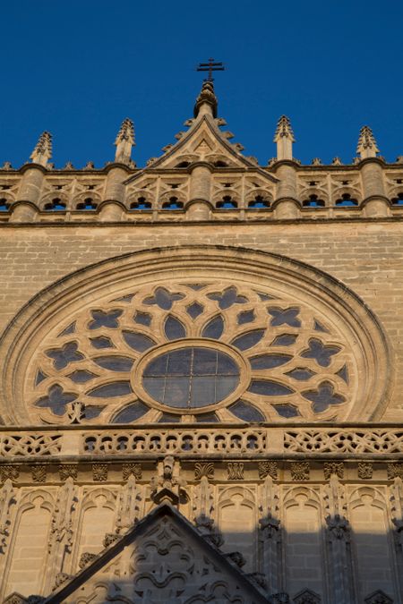 Cathedral Facade; Seville; Spain