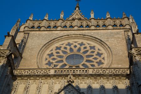 Cathedral Facade; Seville; Spain