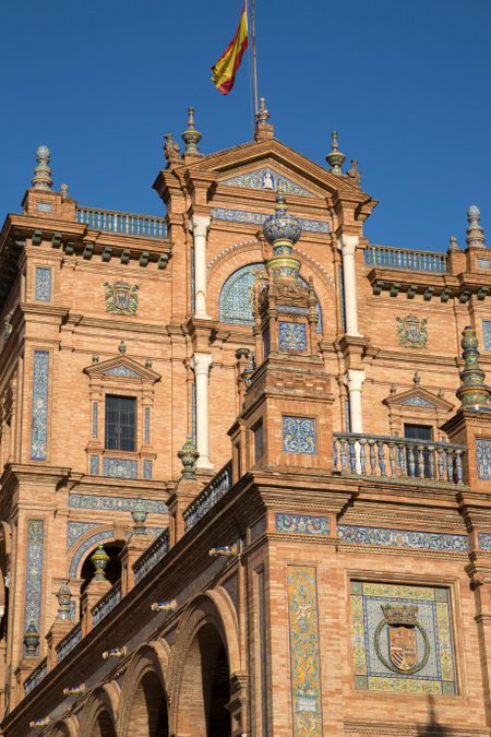 Plaza de Espana Square; Seville; Spain