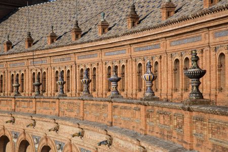 Plaza de Espana Square, Seville; Spain;