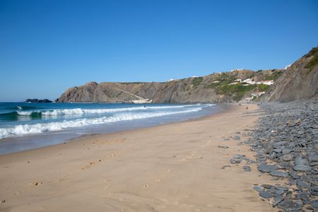 Arrifana Beach; Algarve; Portugal; Europe