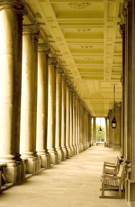 classic corridor from an old building