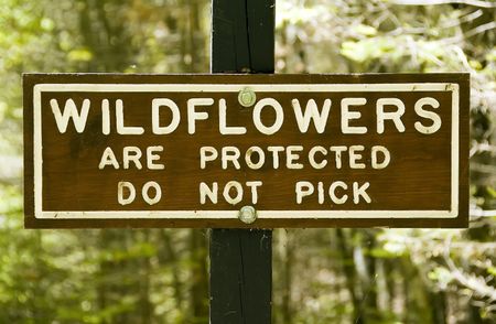 Sign in state park