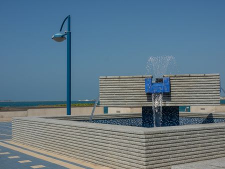 the Promenade of abu dhabi