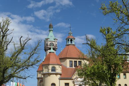 the Baltic sea in poland and the City of gdansk