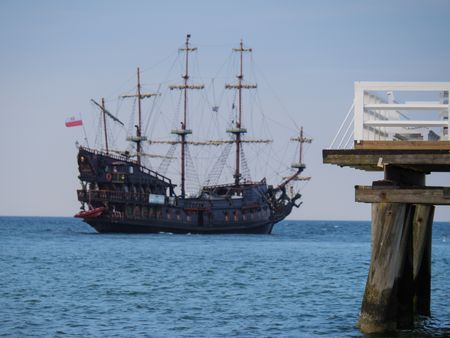 Sopot at the Baltic sea in poland