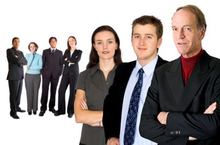 business woman with arms crossed