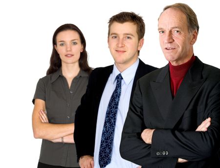 business woman with arms crossed