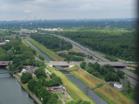 The City of Oberhausen and the ruhr area in germany