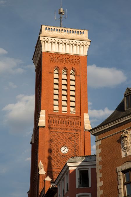 Santa Cruz Church Tower, Madrid; Spain