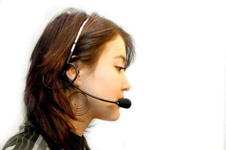 Customer Services girl