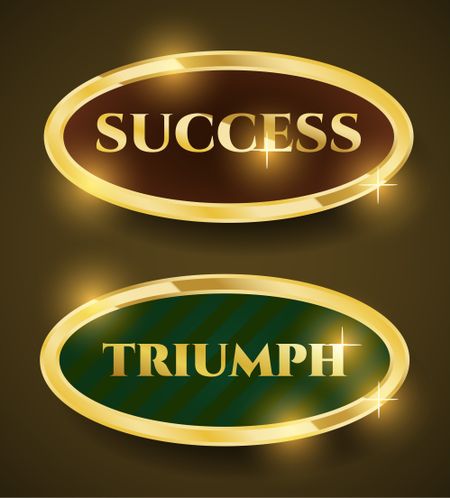 Success/Triumph emblems