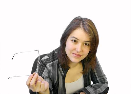 business-woman-holding-glasses-144081 Business woman holding glasses