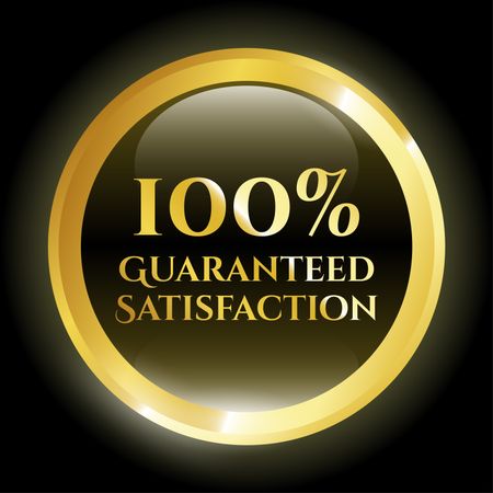 100% Satisfaction Guaranteed Icon