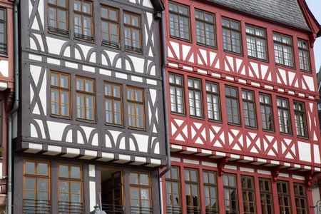 Romerberg Square Building Facade, Frankfurt; Germany