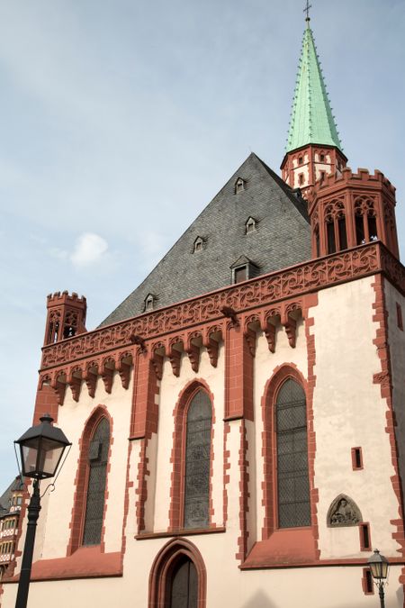 Old St Nicolas Church; Romerberg Square; Frankfurt; Germany
