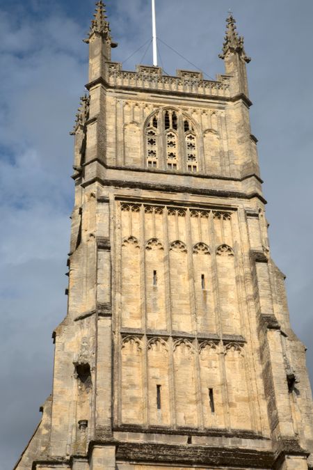 St John Baptist Parish Church Tower, Cirencester, England, UK