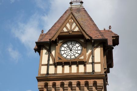 Clock Tower; Ledbury; Herefordshire; England; UK