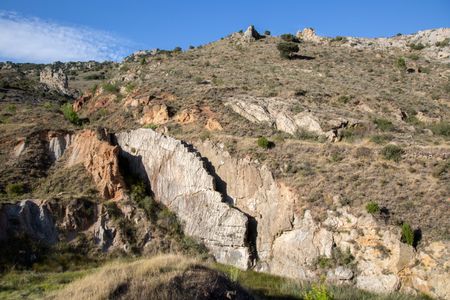 Landscape in Poza de la Sal; Burgos; Spain