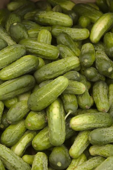 Pickles at farmer's market