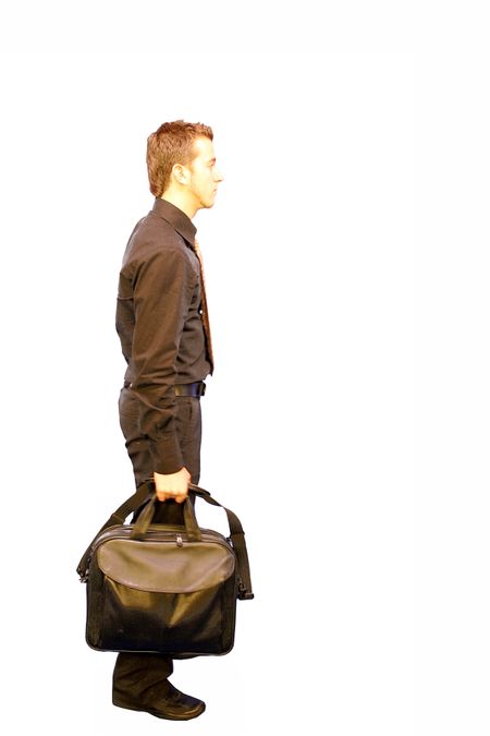 Business Man waiting