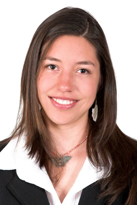 attractive-business-woman-portrait-white-background-1637468 attractive business woman portrait over a white background