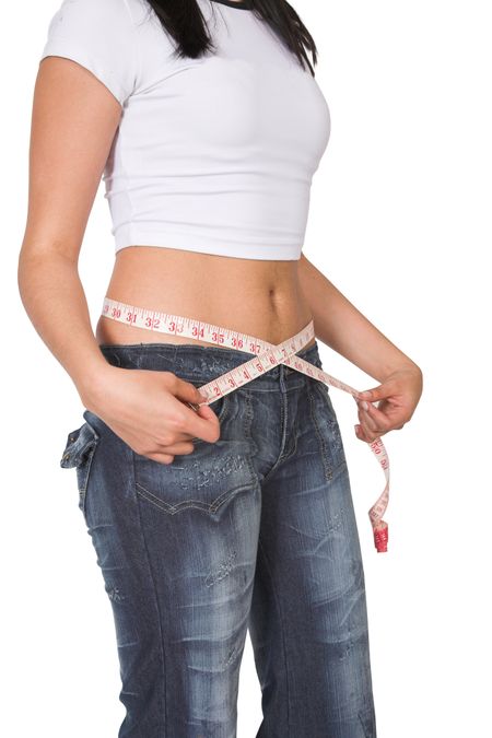 body weight loss over white