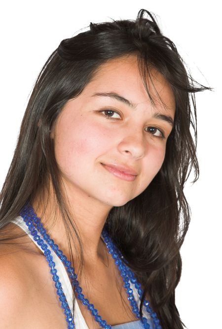 casual-girl-messy-hair-white-1702977 casual girl with messy hair over white