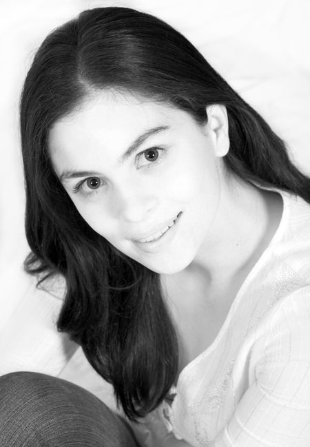 beautiful black and white portrait - lg