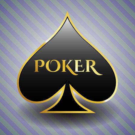 Poker spade symbol