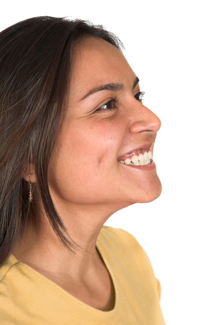 casual-female-portrait-white-1913872 Casual Female Portrait over white