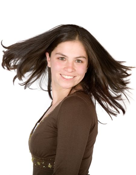 beautiful-girl-moving-hair-white-1921423 beautiful girl with moving hair over white