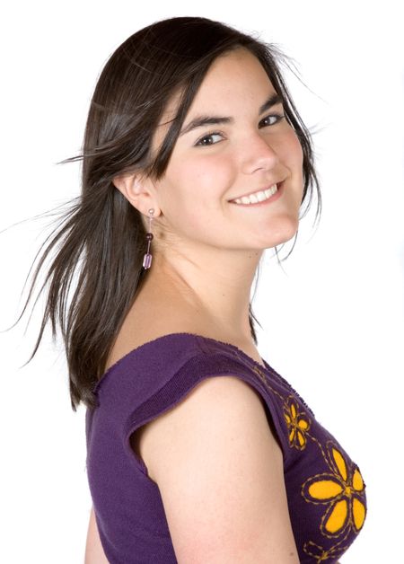 beautiful-female-portrait-white-background-2033227 Beautiful Female Portrait over a white background