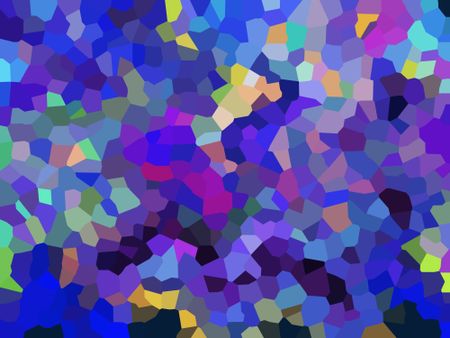 Varicolored crystallized abstract background