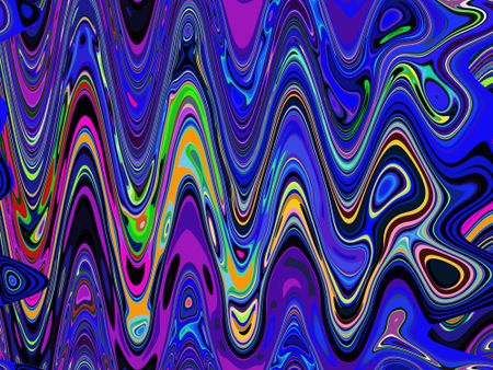 Psychedelic sine waves