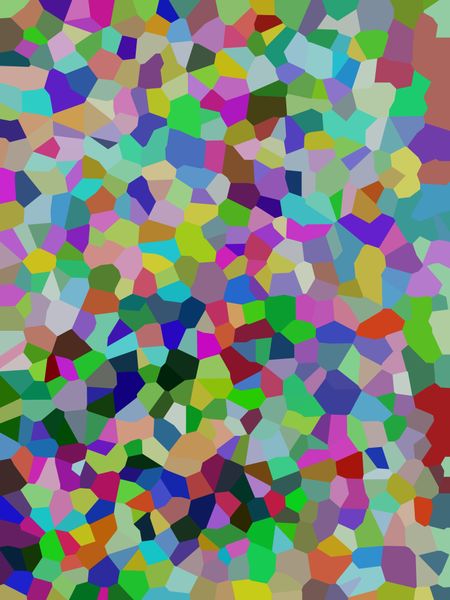 Kaleidoscopic crystallized background abstract with subdued colors