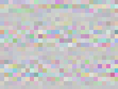 Pastel mosaic abstract