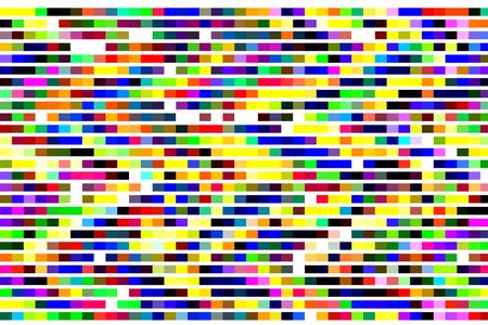 Bold abstract background with parallel bands of color on white background
