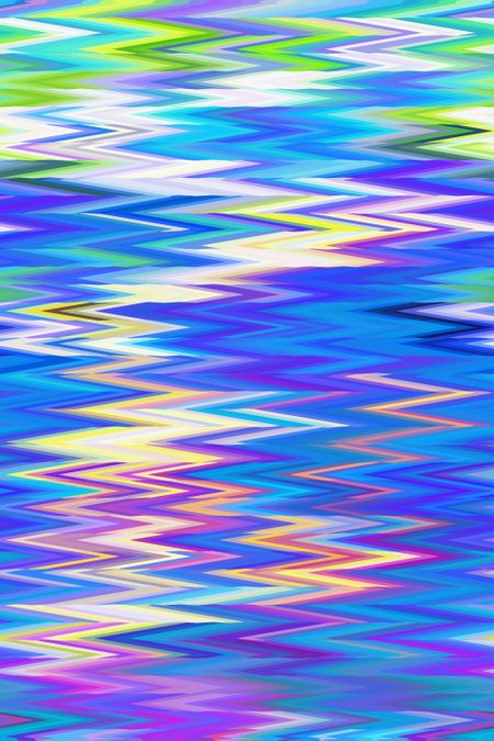 Zigzag multicolored abstract