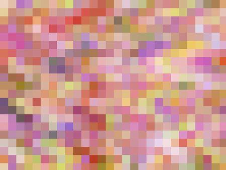 Mosaic abstract of squares, mostly pastel