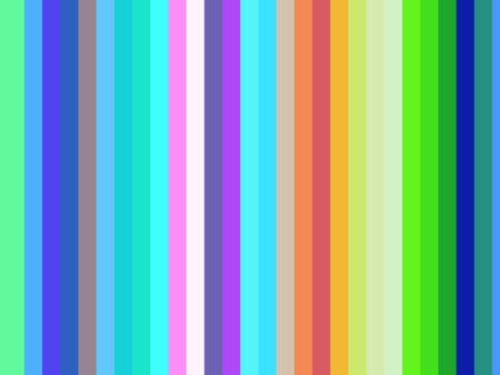 Abstract of parallel stripes with a summery palette