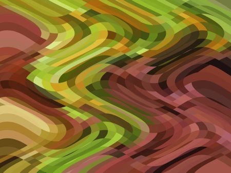 Abstract with checkered waves of color for decoration and background