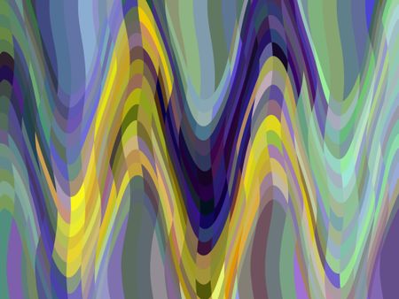 Multicolored wavy abstract background